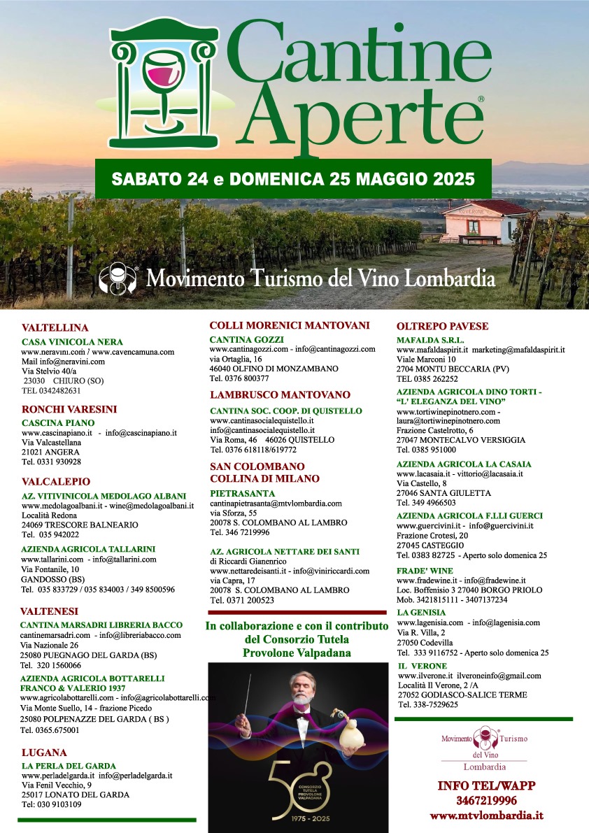 Locandina Cantine Aperte Locandina Cantine Aperte