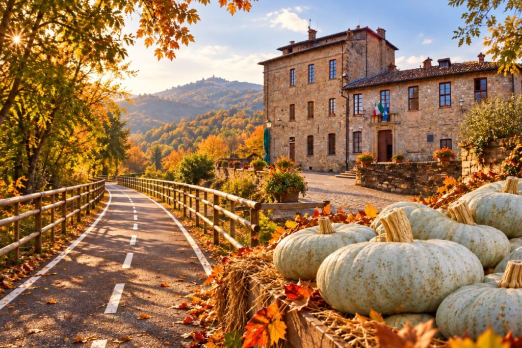 Weekend in Oltrepò Pavese tra Greenway, borgo in collina e zucche autunnali