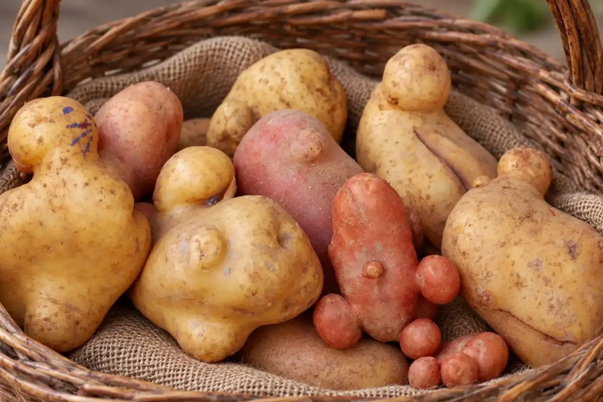 Patate del Brallo in un cestino di vimini per la Sagra della Patata di Brallo di Pregola 2026