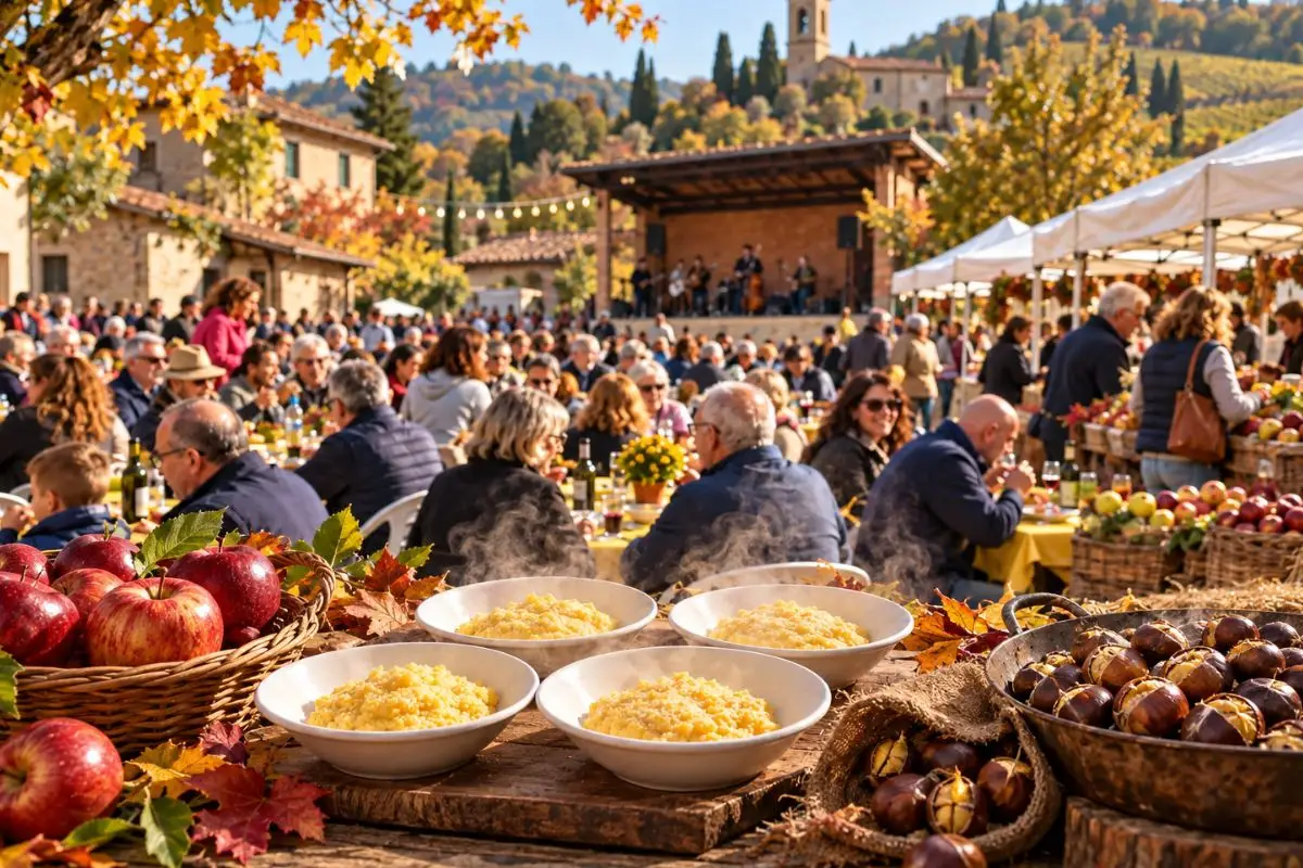 Feste d’autunno in Oltrepò Pavese nel weekend del 17-18 ottobre 2026, tra sagre, polenta, mele, castagne e mercatini nei borghi. Ti piace questa personalità?
