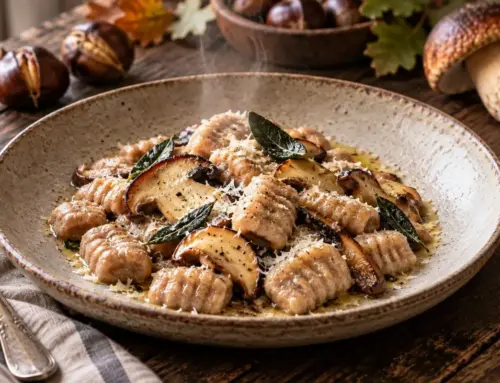 Gnocchi di castagne e porcini: l’autunno dell’Oltrepò Pavese nel piatto